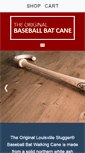 Mobile Screenshot of baseballbatcane.com